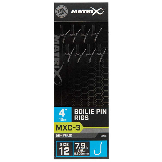 Крючок рыболовный MATRIX FISHING MXC-3 12 Boilie Pin Leader