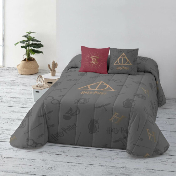 Bedspread (quilt) Harry Potter Deathly Hallows Multicolour 235 x 270 cm 235 x 3 x 270 cm Bed 135 cm