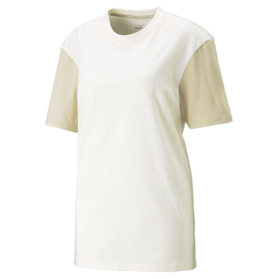 Футболка женская PUMA Crew Neck Short Sleeve Athletic T-Shirt X OA В офисе белый