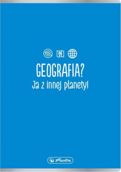 Herlitz Zeszyt A5/60K kratka Geografia (5szt)