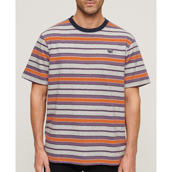 Футболка мужская Superdry Relaxed Fit Stripe с короткими рукавами