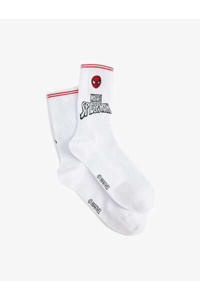 Spiderman Soket Çorap Lisanslı Desenli