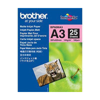Brother BP60MA3 Inkjet Paper - Inkjet printing - A3 (297x420 mm) - Matte - 25 sheets - 145 g/m² - White
