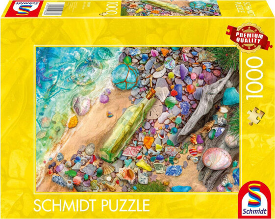 Schmidt Spiele Puzzle PQ 1000 Skarby z plaży G3