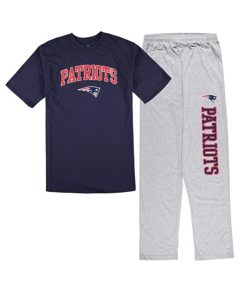 Пижама Concepts Sport мужская темно-синяя с серым легкоатлетическая Новой Англии Patriots