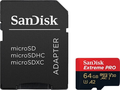 SanDisk MicroSDXC Extreme Pro 64GB 200MB/s