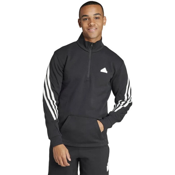 ADIDAS Future Icons 3 Stripes half zip sweatshirt