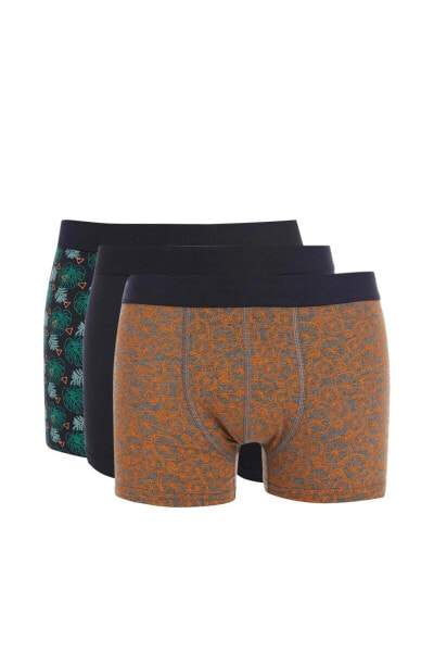 Fit Regular Fit 3'lü Boxer