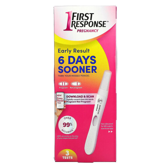 Early Result Pregnancy Test, 3 Tests