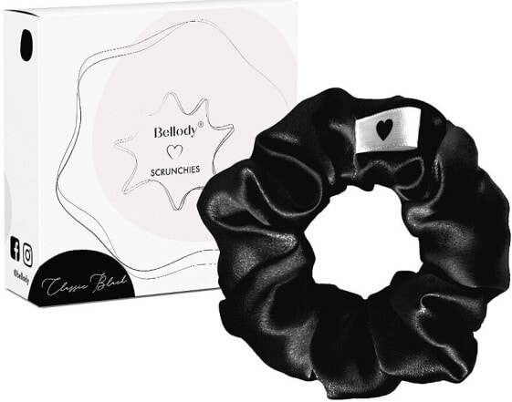 Scrunchie-Haargummi classic black 1 St.