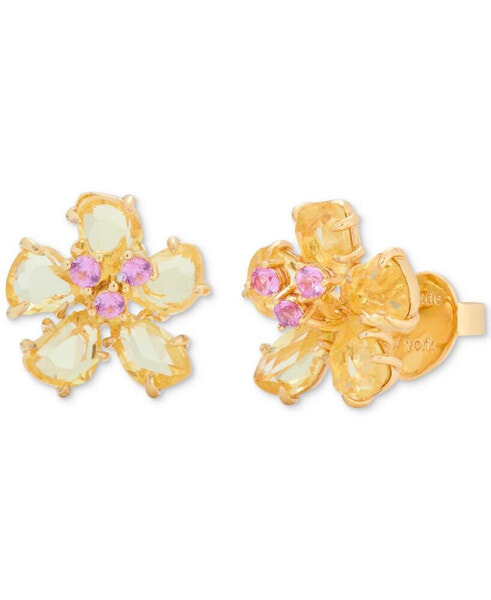 Paradise Flower Stud Earrings