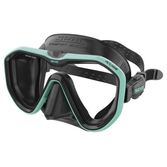 SEACSUB Appeal A. Black diving mask