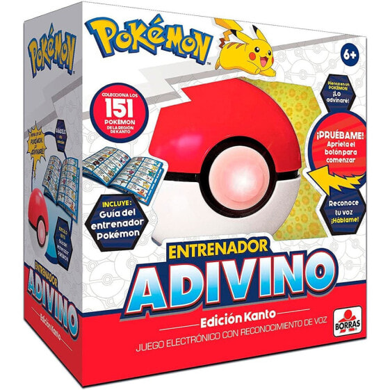 EDUCA BORRAS Pokémon Adivino Electronic Guessing Board Game