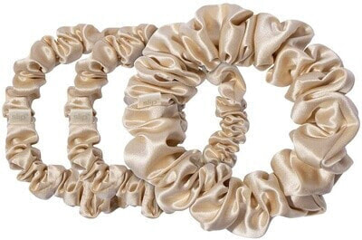 Pure Silk Back to Basics Scrunchie Set Blonde