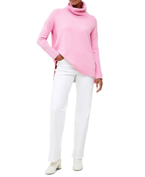 Women's Ribbed Cowlneck Sweater
