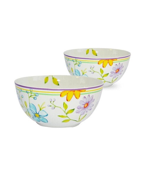 Charlotte 9" Serving Bowl Set of Two