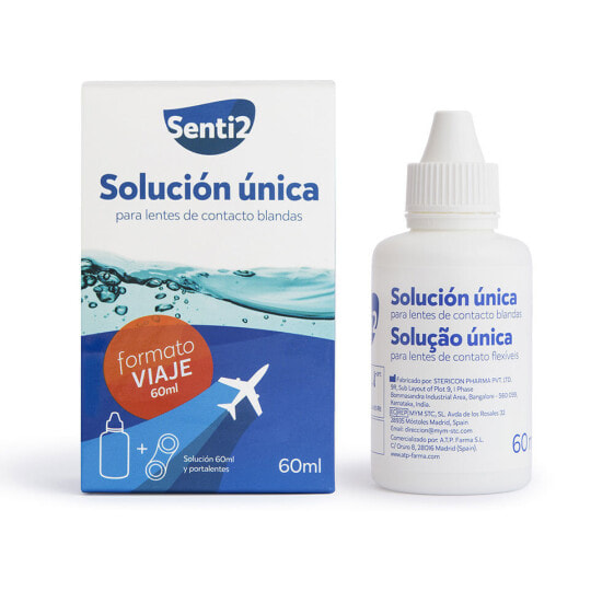 Раствор для контактных линз Senti2 ÚNICA с гиалуроновой кислотой 60 мл