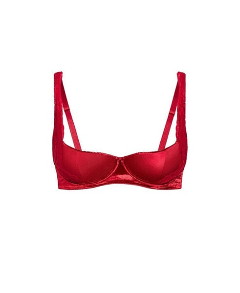 Plus Size Sylvie Quarter Cup Bra