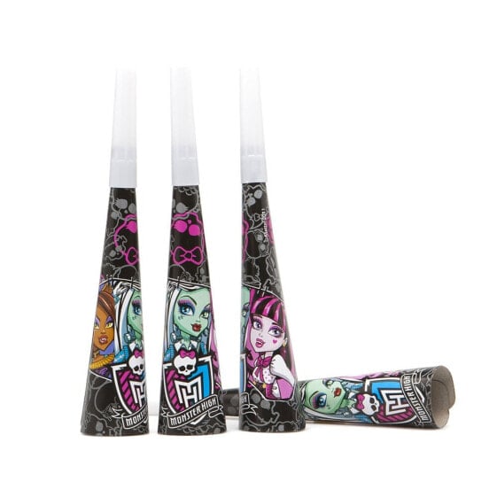 ATOSA 4 Bugles Pack 20 cms Monster High Birthday Trumpets