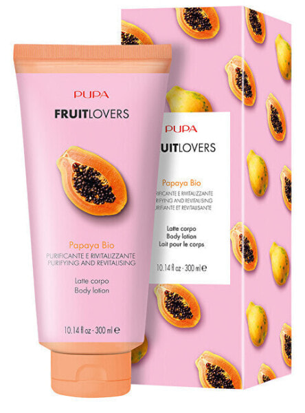 Крем для тела Papaya Bio Fruit Lovers от PUPA Milano 300 мл