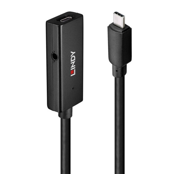 USB-C-кабель LINDY 43356 Чёрный 5 m