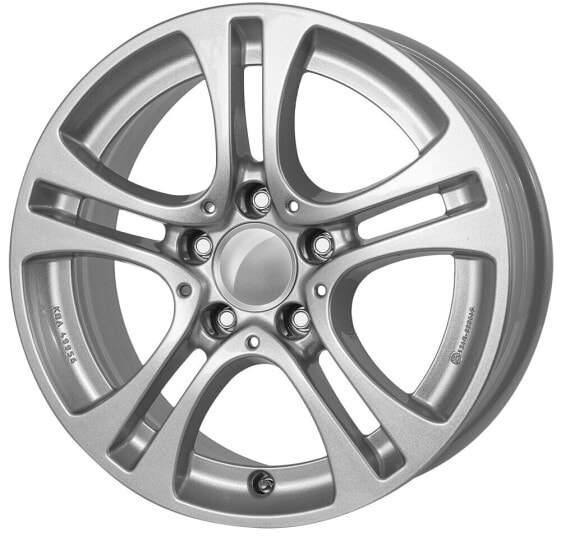 Колесный диск литой RC-Design RCD16 kristallsilber lackiert 7x17 ET48.5 - LK5/112 ML66.6