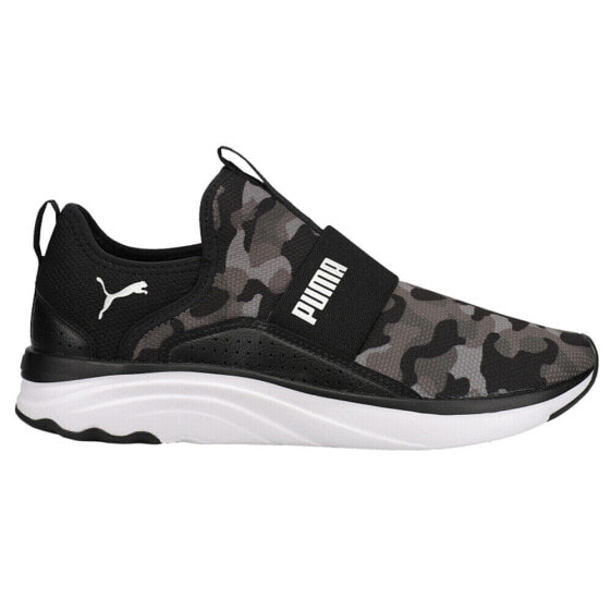 Puma Softride Sophia Camo Slip On Running Womens Size 11 M Sneakers Athletic Sh