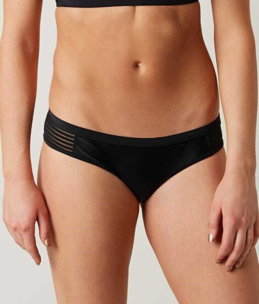 Womens Body Glove Vision Swimwear Bikini Bottom Black 127380 Size M