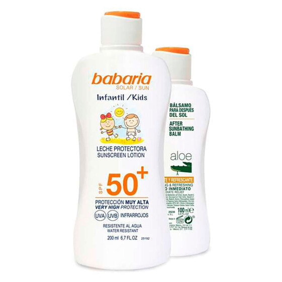 BABARIA Sun Protective Milk F-50 200ml+After Sun 100ml Gift