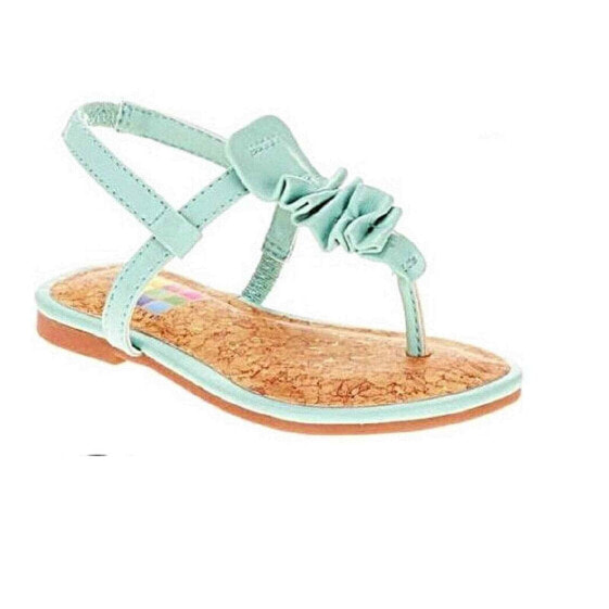 New Healthtex Infant Girls' Ruffle Sandal Size 3