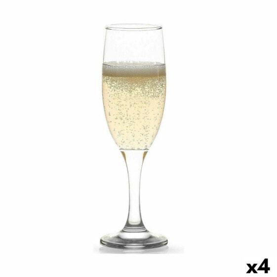 Champagne glass Inde Misket Set 190 ml (4 Units)