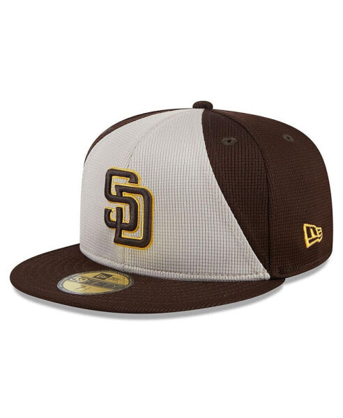 Men's Brown San Diego Padres 2024 Batting Practice 59FIFTY Fitted Hat