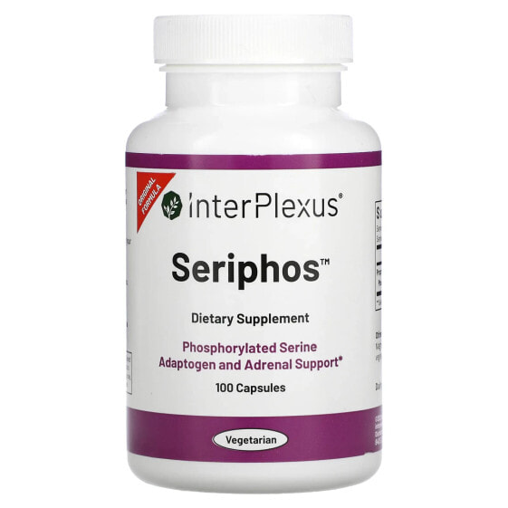 Витамин для нервной системы InterPlexus Seriphos, 100 капсул