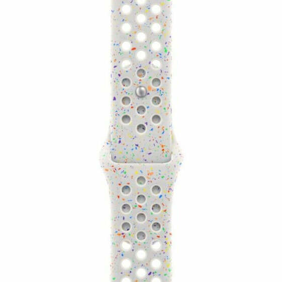 Умные часы Apple Watch Nike Sport 45 mm M/L Белый Серебристый