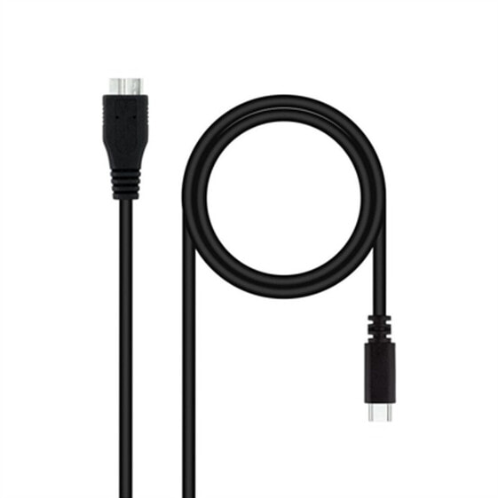 Универсальный кабель USB-MicroUSB NANOCABLE 10.01.1201-BK