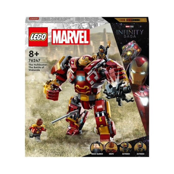 Конструктор LEGO Super Heroes 76247 Халкбастер: битва за Ваканду