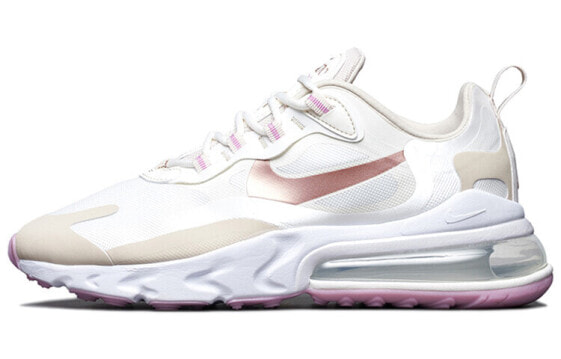 Nike Air Max 270 低帮 跑步鞋 女款 米黄粉 / Кроссовки Nike Air Max 270 CU9333-100