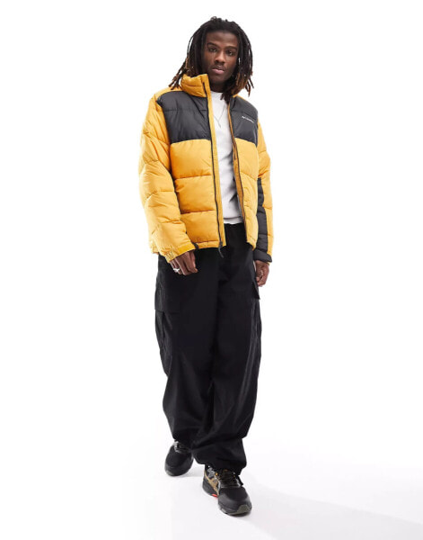 Columbia Pike Lake II Omni-HEAT coat in yellow