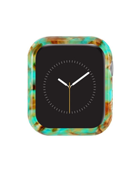 Women's Green Acetate Protective Case designed for 41mm Apple Watch