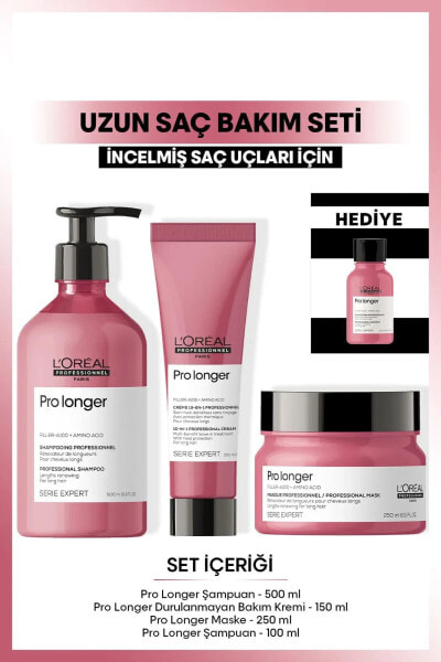 Serie Expert Prolonger Profesyonellerin Uzun Saç Bakım Seti