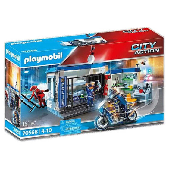 Конструктор PLAYMOBIL 70568 Побег из тюрьмы полицейских (Детская игрушка)