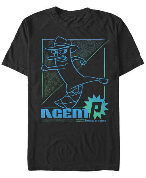 Men's Phineas and Ferb Mammal of Action Short Sleeve T-shirt