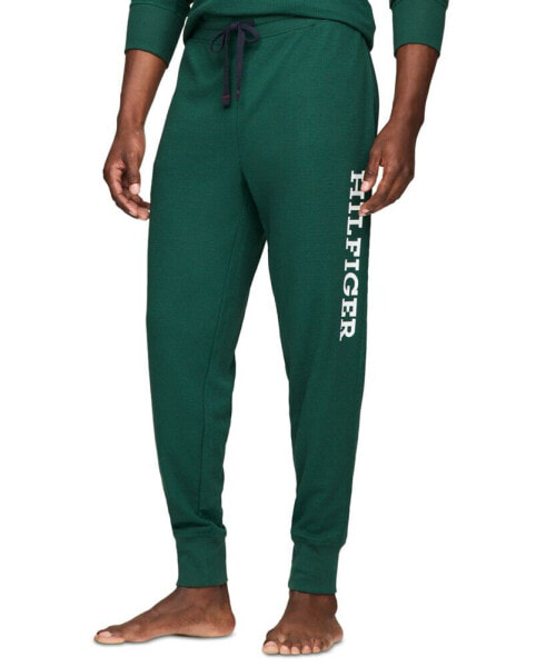 Men's Thermal Logo Jogger Pajama Pants