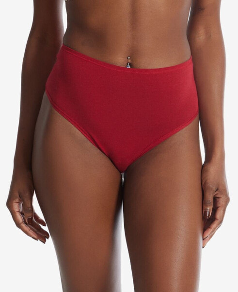 Women's Playstretch Natural Rise Thong Underwear 721924