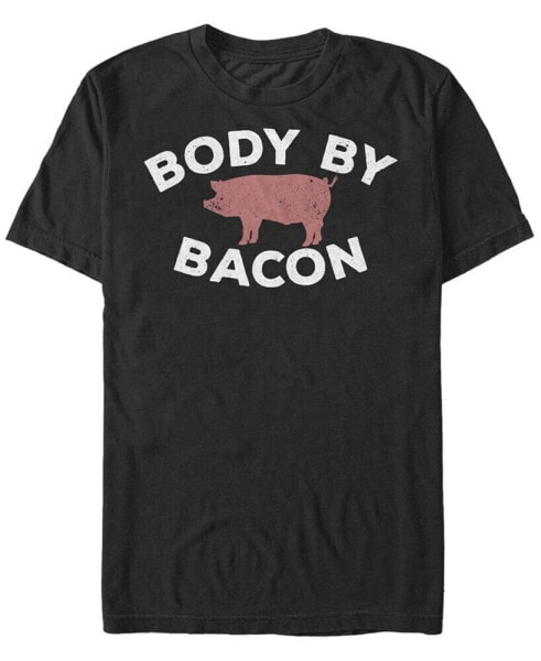 Men's Bacon Body Short Sleeve Crew T-shirt