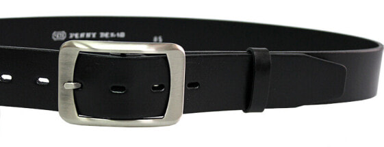 Leather Leather Belt 16263 Black