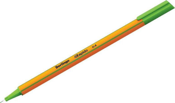 Ручка шариковая Berlingo Rapido 0.4 мм 12 шт, зеленая