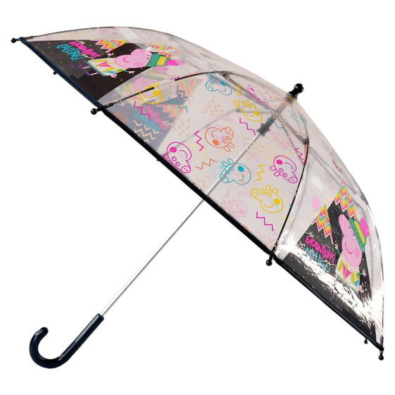 PEPPA PIG Children 48 cm Transparent Manual Umbrella