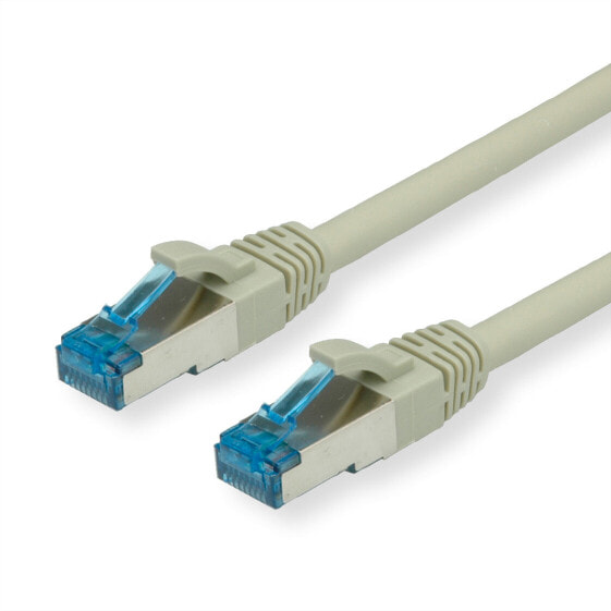 VALUE Patchkabel Kat.6a S/FTP grau 20 m - Cable - Network