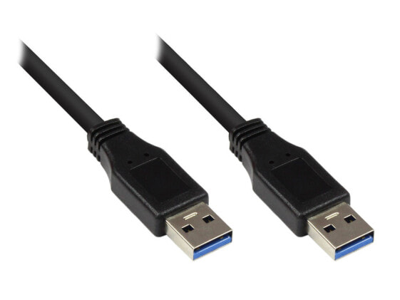 Good Connections 2712-S05 - 5 m - USB A - USB A - USB 3.2 Gen 1 (3.1 Gen 1) - 5000 Mbit/s - Black